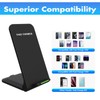 Wireless Charger, 15W Fast Wireless Phone Charger Stand with Dual