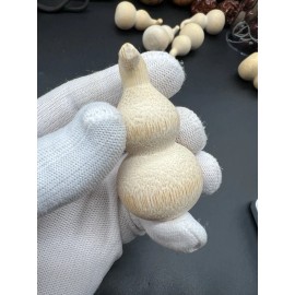 31×24×61mm Jade Bamboo Carved Gourd