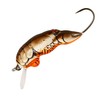 Rebel Lures F5875 Micro Crawfish Tackle, Ditch Brown