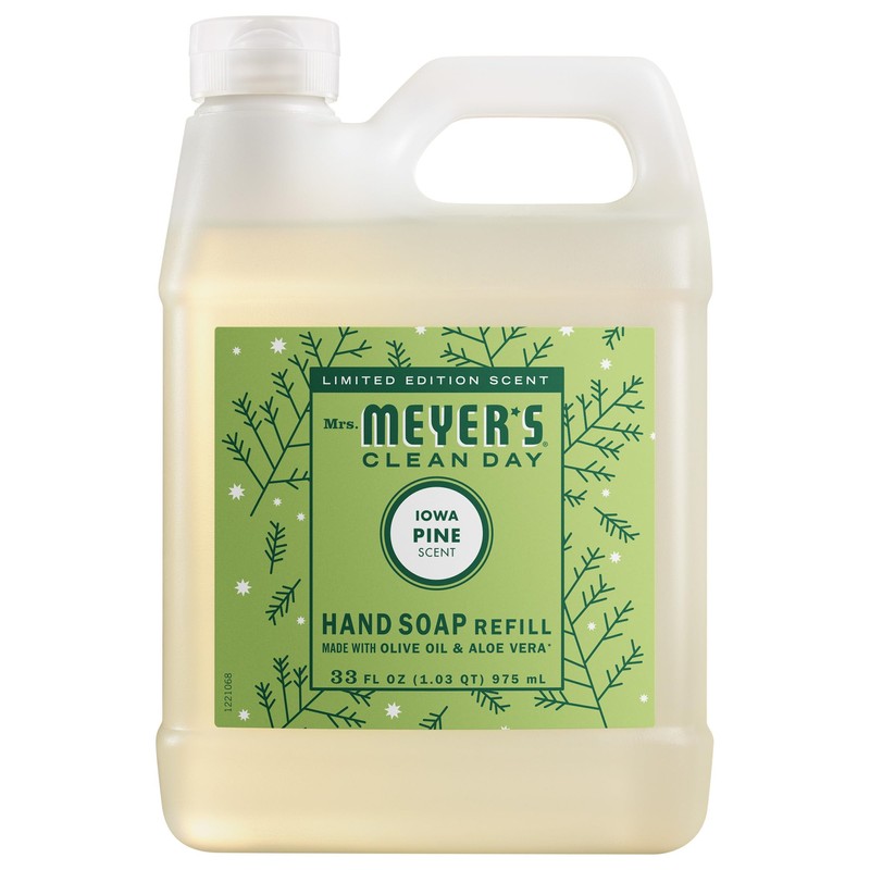 MRS. MEYER'S CLEAN DAY Hand Soap Refill, Iowa Pine Scent,