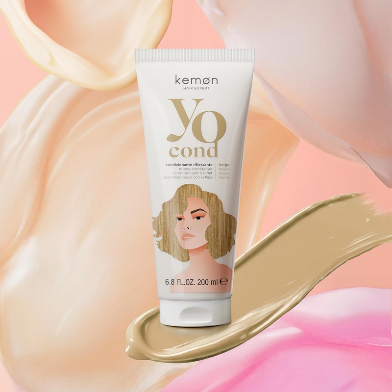 Kemon Yo Cond Beige Kit Riflessante Capelli 200 ml