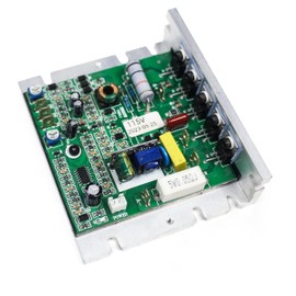 YIDOFENG 110V Mini Lathe Main Control Board, PCB Board with Aluminum Seat for CJ0618 0618 210 Lathe Speed Regulator Controller Card 182 Circuit Board /0618A Control Panel Assembly (Output 0-180VDC 8A)