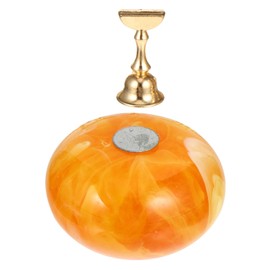 Healvian 1set Nail Art Practice Holder Base for Fake Nail Tips Convenient Manicure Training Tool for Beginners and Salon Artists and Learning