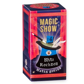 TRENDHAUS 957863 Magic Show No. 4 [Flash Calculation], Amazing Magic Tricks for Children from 6 Years, Includes Online Videos, Trick No. 4