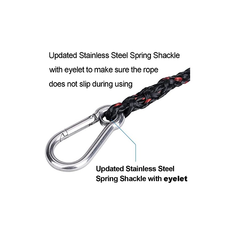 MARINE SYSTEM Made Hollow Braid Anchor Line Polypropylene 1/4 inch