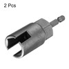 sourcing map 2pcs H18 Wing Nut Driver 18mm Metric 6-Points