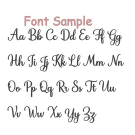 Custom Font Heart Name Decal Sticker - Great for Tumblers, Laptops, Cars, Boats, RV, Phones, Yeti - Solid, Glitter, Holographic Colors Available (You Choose Size) (Vinyl Heart Name Decal)