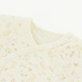 POBIDOBY Newborn Side Snap Shirts for Winter&Autumn, Thick Cotton Newborn Baby Shirt (US, Age, Preemie, Rabbit)