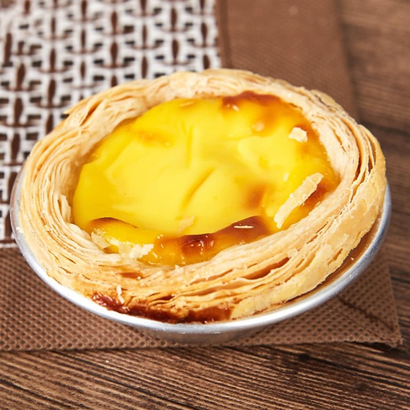 Kichvoe 12pcs Egg Tart Mold Egg Tart Tins Muffin Tins
