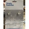Simply Essential Spounge, Soap Drainer. Arc Sink Cradle Clear Plastic