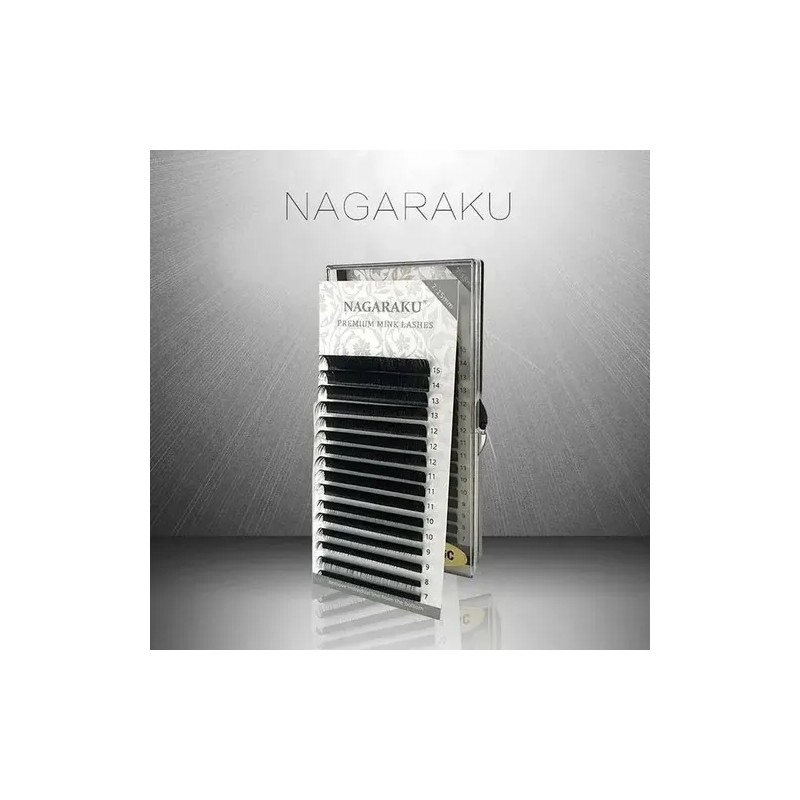 Pestañas De Mink 1x1 Nagaraku Mix