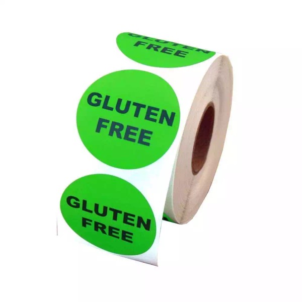 LabelValue.com Brand Gluten Free Labels 1.5"