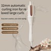 International Mini Cordless Automatic Portable Hair Curler for Women, 32mm Large Wave with Ionic Hair Protection Free Size/Hyn-Cy888 Curling Stick Beige 2ea