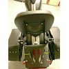 JMei BLACK Sissy Bar Backrest with Luggage Rack For Kawasaki