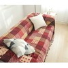 VANJOROY Bohemian Large Patchwork Sofa Bed Throw Blanket with Tassels