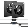 Euroharry 80 mm Digital Display Temperature Controlled Quiet