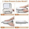 Prezon 8 Set/6 Set/4 Set Compression Packing Cubes for Travel,