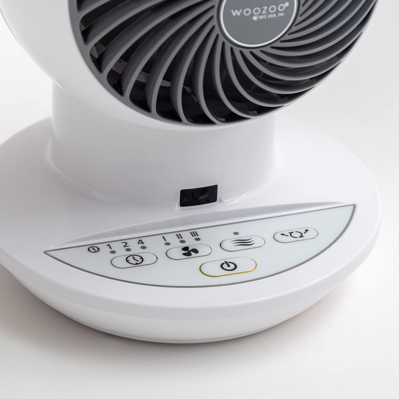 IRIS USA WOOZOO Air Circulator Fan with Remote, Oscillation, 3