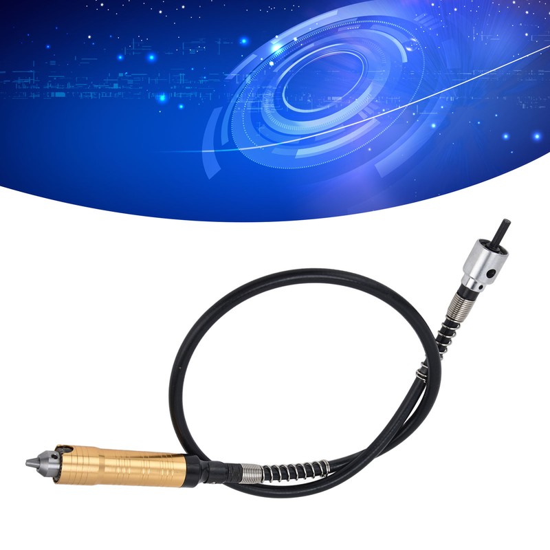 Flex Shaft Extension Chuck Rubber ABS Aluminum Alloy Flexible Shafts