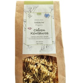 Greek Organic Bio Herb Yarrow Achillea Flower from Mount Pelion Greece - GMO/Caffeine Free 10gr - 0.35oz