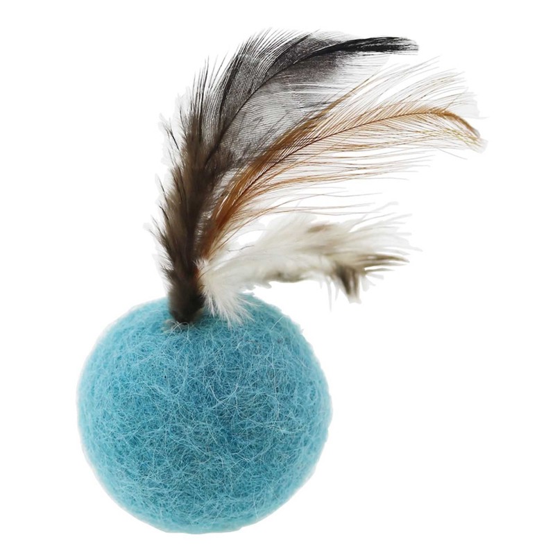 CattyMan NekoToy 18 Count Wool Balls with Wings Assorted Set