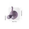 3 Pack Decorative Cartoon Adhesive Hook, Animal Tail Hooks for
