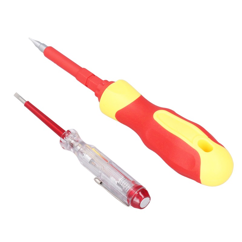 5Pcs Insulated Electrician Screwdriver Set 500V Professional Heavy Duty Cross