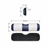 EZGO TXT Replacement Golf Cart Seat Cover Staple On Installation