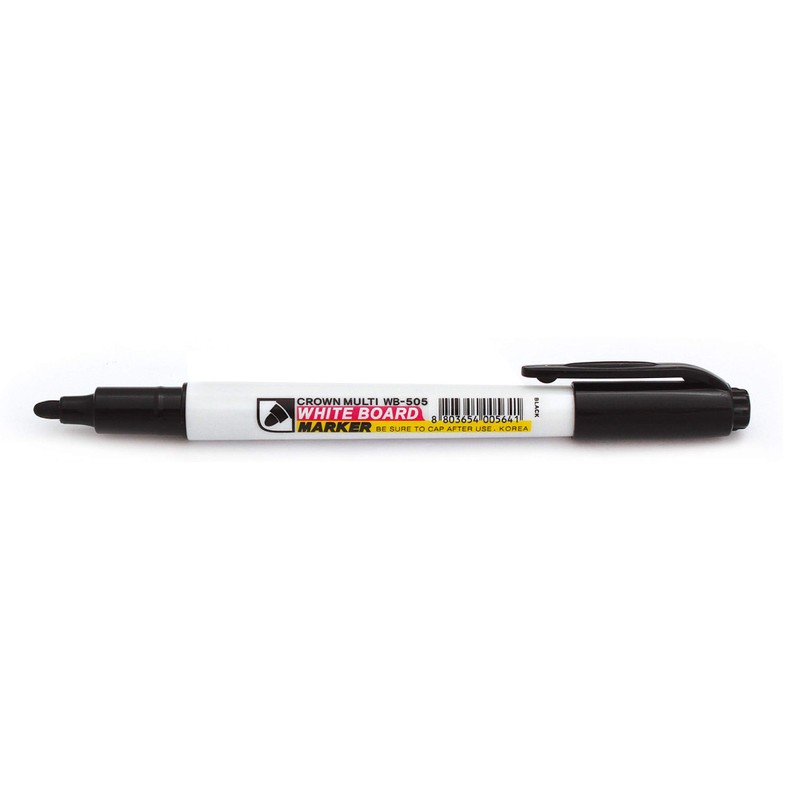 CROWN WB505 Drywipe Pens Bullet Tip - Pen Style Markers