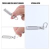 Detachable Zipper Pull Tabs, 8PCS Metal Zipper Pull Replacement for