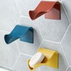 Modern Bathroom Soap Dish Holder & Shower Sponge Tray Base - Blue (BL09048) 100ea