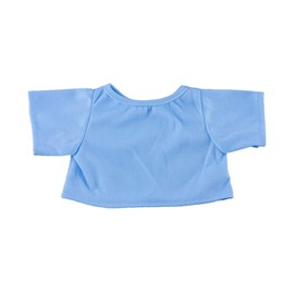 Light Blue T-Shirt Outfit Teddy Bear Clothes Fits Most 14"-18" Build-a-Bear and Make Your Own Stuffed Animals