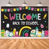 Welcome Back to School Banner Party Decorations First Day of