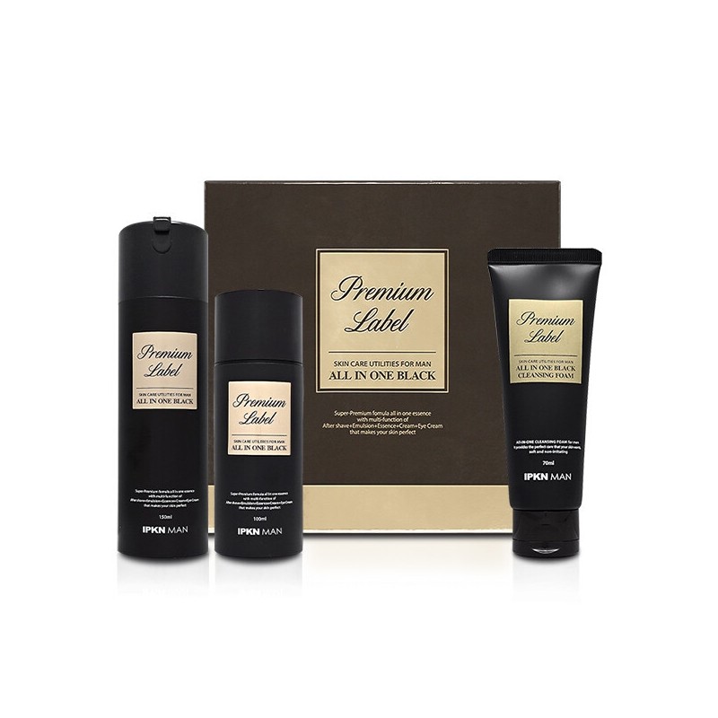 Big Man Premium Label All-in-One Black 150ml+100ml / 입큰 맨