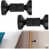 2 PCS Adjustable Headboard Stoppers - Bed Wall Stabilizers for