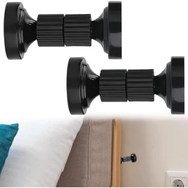2 PCS Adjustable Headboard Stoppers - Bed Wall Stabilizers for Noise Reduction and Vibration Control - Easy to Install and Fit All Bed Types - Enhance Stability and Comfort