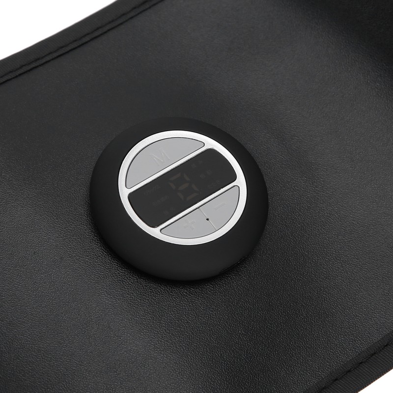Smart Abdominal Muscle Trainer TENS PU Leather Slimming Belt Rechargeable