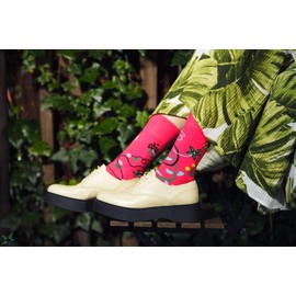 Todo Colours Funny Socks with Motif, Multicoloured, Colourful, Crazy for the Joy of Life - Flower socks, size: 43-46