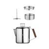 Tops 55705 Rapid Brew Stovetop Coffee Percolator, Stainless Steel, 2-12,