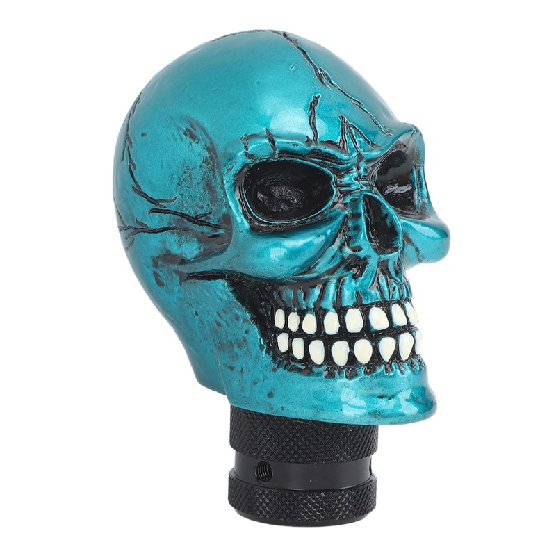 Skull Gear Shift Head Resin Shifter Knob Car Transmission Shifting