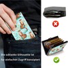 Qindaiwen RFID Blocking Stainless Steel Card Holder – Slim Metal