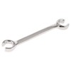 Double Open End Tubing Wrench, 15 and 80 Degrees Brake