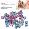 22pcs Pet Bowknot Rubber Bands Cute Colorful Dog Grooming Hair
