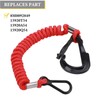SM SunniMix 8M0092849 15920T54 Emergency Stop Switch Safety Lanyard Cord