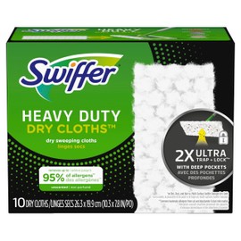 Dry Sweeping Cloths, Heavy-Duty, 10-Ct.
