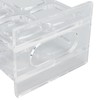 Acrylic Shot Glass Holder Carrying 6 Square Transparent Liquor Cup