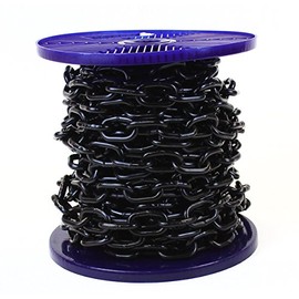 Ali's DIY Strong JBP Jet Black Plated Heavy Duty Steel Chain 2MM - 1 Metre Custom Cut Length