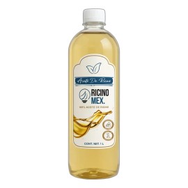 RICINOMEX - Aceite De Ricino Puro Y Organico 1 Litro - 1000 mL - Top Quality
