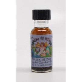 Lucky Gambler - Sun's Eye Mystic Blends Oils - 1/2 Ounce Bottle