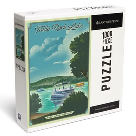 Lantern Press 1000 Piece Jigsaw Puzzle, Shell Knob, Missouri, Table Rock Lake, Lithograph